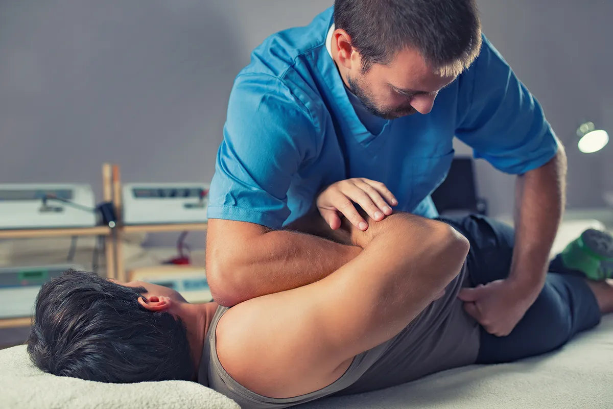 Hip pain care chiropractic treatment